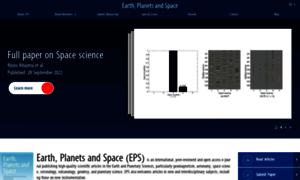 Earth-planets-space.org thumbnail