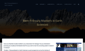 Earth-science-master.unibe.ch thumbnail
