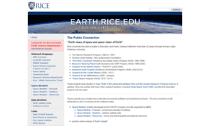 Earth.rice.edu thumbnail