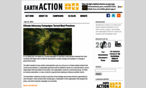Earthaction.org thumbnail