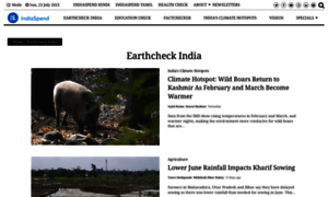 Earthcheck.indiaspend.com thumbnail