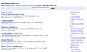 Earthfare-email.com thumbnail