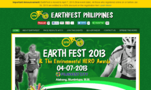 Earthfestphilippines.com thumbnail