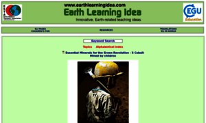 Earthlearningidea.com thumbnail