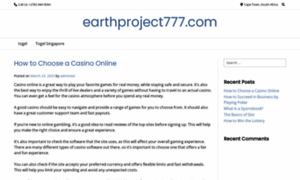 Earthproject777.com thumbnail