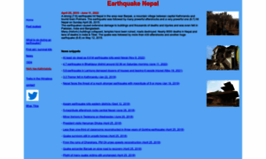 Earthquake-nepal.com thumbnail