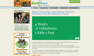 Earthshareca.org thumbnail