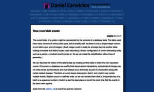 Earwicker.com thumbnail