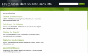 Easily-consolidate-student-loans.info thumbnail