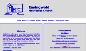 Easingwoldmethodists.org.uk thumbnail