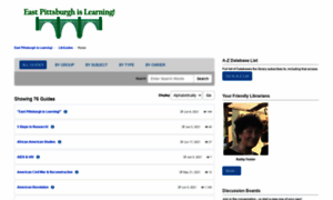 East-pittsburgh.libguides.com thumbnail