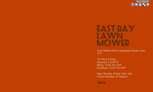 Eastbaylawnmower.com thumbnail