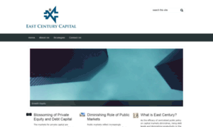 Eastcenturycapital.com thumbnail