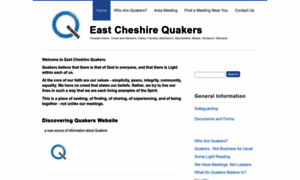 Eastcheshirequakers.org.uk thumbnail