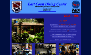 Eastcoastdivingcenter.com thumbnail