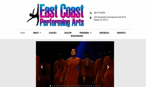 Eastcoastperformingarts.com thumbnail