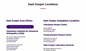 Eastcooperobgyn.com thumbnail