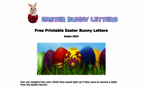 Easterbunnyletters.co.uk thumbnail