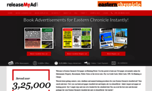 Easternchronicle.releasemyad.com thumbnail