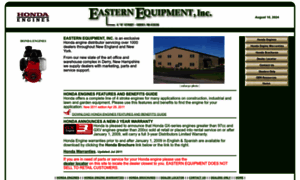 Easternequipmentinc.com thumbnail