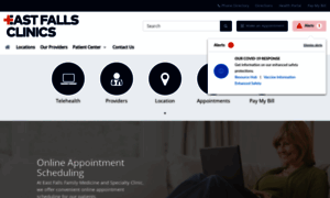 Eastfallsclinics.com thumbnail