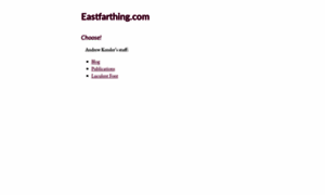 Eastfarthing.com thumbnail