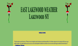 Eastlakewoodweather.com thumbnail