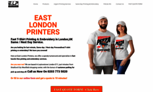 Eastlondonprinters.com thumbnail