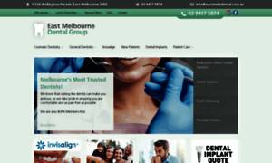 Eastmelbournedentist.com.au thumbnail