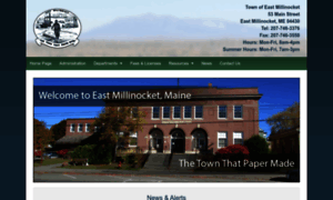 Eastmillinocket.org thumbnail