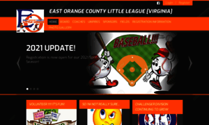 Eastorangelittleleague.com thumbnail