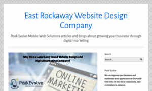 Eastrockawaywebdesign.wordpress.com thumbnail