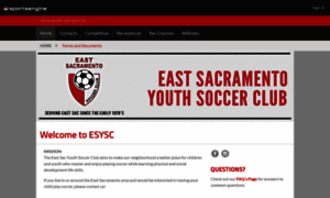 Eastsacsoccer.com thumbnail