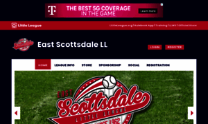 Eastscottsdalelittleleague.com thumbnail