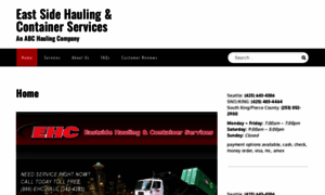 Eastsidehaulingservices.com thumbnail