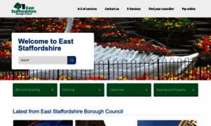 Eaststaffsbc.gov.uk thumbnail
