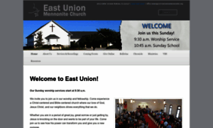 Eastunionmennonite.org thumbnail