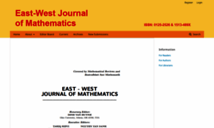 Eastwestmath.org thumbnail