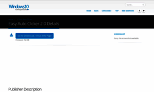 Easy-auto-clicker.windows10compatible.com thumbnail