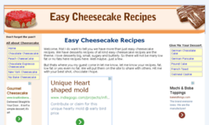 Easy-cheesecake-recipes.com thumbnail