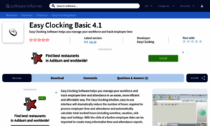 Easy-clocking-basic.software.informer.com thumbnail