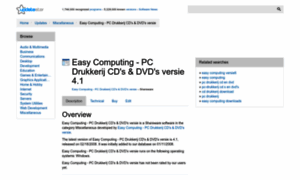 Easy-computing-pc-drukkerij-cd-s-dvd-s-versie.updatestar.com thumbnail