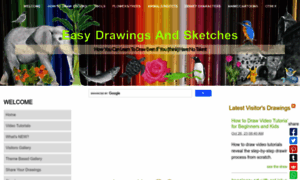 Easy-drawings-and-sketches.com thumbnail