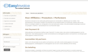 Easy-invoice.nl thumbnail