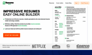 Easy-resume-builder.com thumbnail