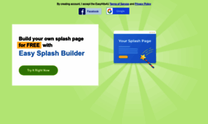 Easy-splash-builder.net thumbnail