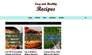 Easyandhealthyrecipes.com thumbnail