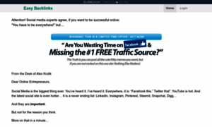 Easybacklinks.com thumbnail