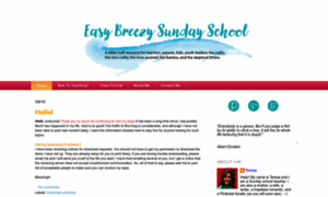 Easybreezysundayschool.blogspot.com thumbnail