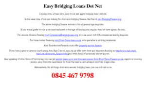 Easybridgingloans.net thumbnail